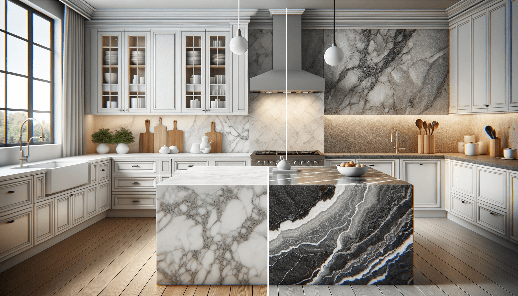 Encimeras de Cuarzo vs. Granito: La Comparación Definitiva